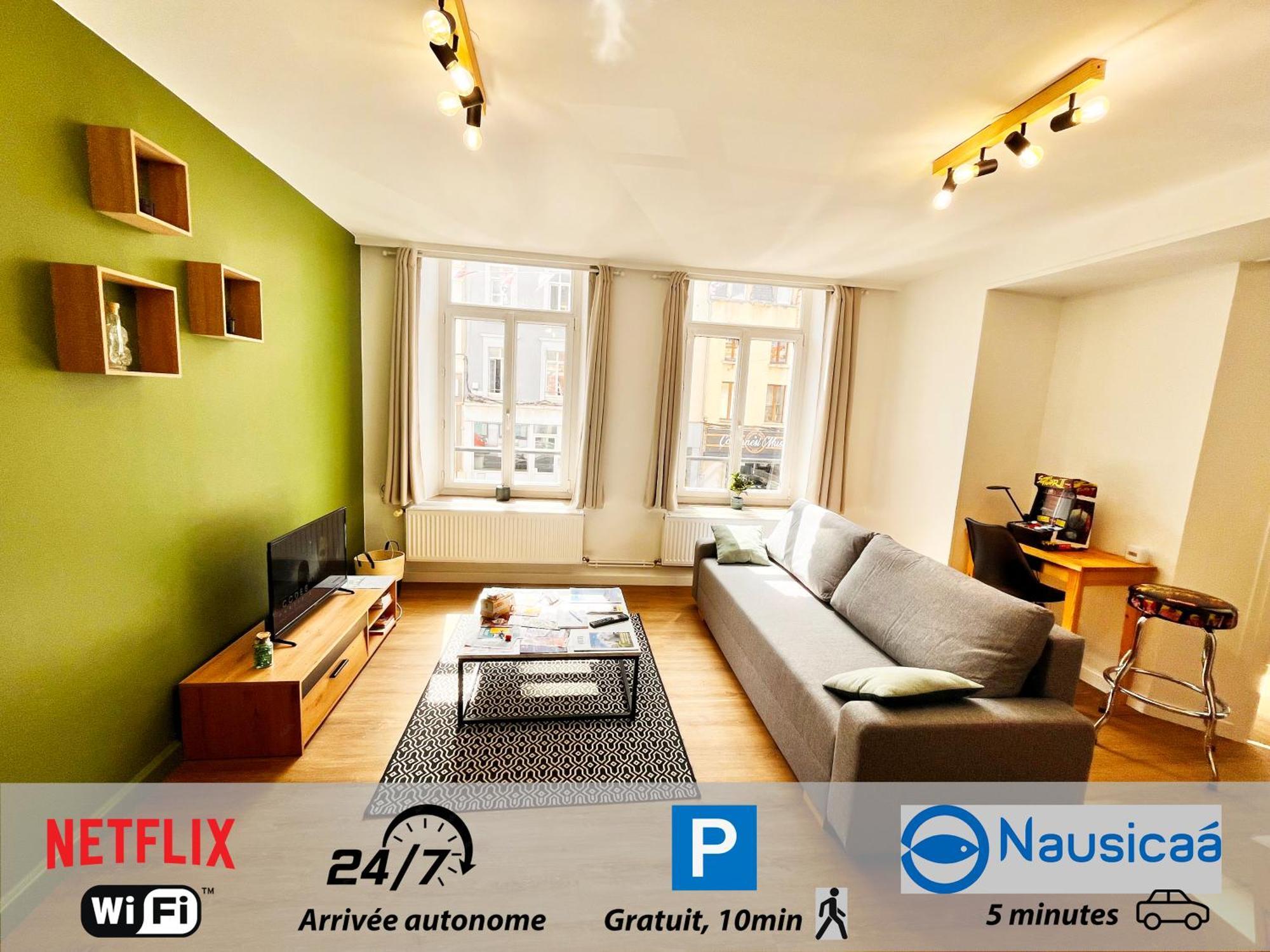 Apartamento Le Charme Des Remparts Boulonnais Boulogne-sur-Mer Exterior foto